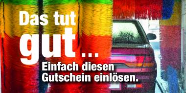 Geschenkschecks Autowäsche