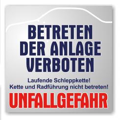 BETRETEN DER ANLAGE VERBOTEN 