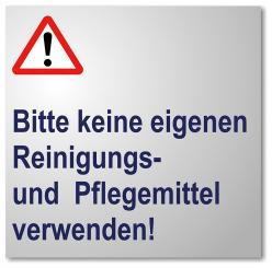 Keine eigenen Mittel .... Schild