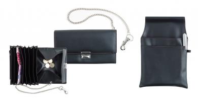 Kassier-Geldtasche mit Kette und Colt-Tasche im Set 