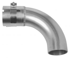 Rohrbogen 90° (Edelstahl) 