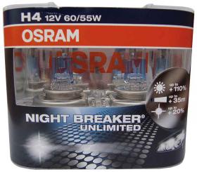 OSRAM Night Breaker Unlimited H4 (Duo-Box) 