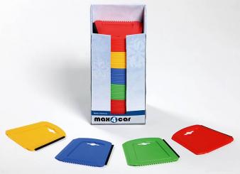 50 Eisschaber "Trapez" im Display 