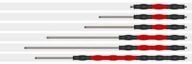 Strahlrohre "easyturn ST-9.4" mit drehbarer Isolierung, Farbe schwarz/rot 