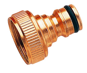 Hahnstück für Schnellkupplung "Garden", Messing 