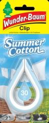 4 Wunderbaum Clip "Summer Cotton" 