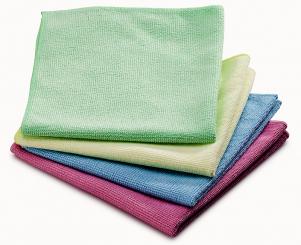 Mikrofaser "Hochleistungstuch Platin" rot - 50 Stück