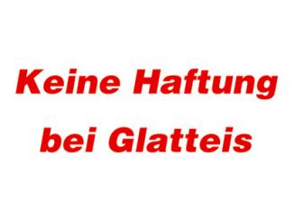 Keine Haftung bei Glatteis 