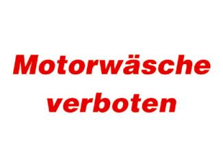 Motorwäsche verboten 