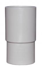 Schlauchmuffe DN 38, grau 1 Stück