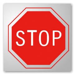 "STOP" 
