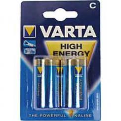Varta High Energy, LR14, C, Baby, 2er Blister (5 Stück) 