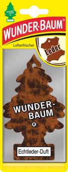 24er-Box WUNDER-BAUM® Duftbäumchen "Echt Leder" 