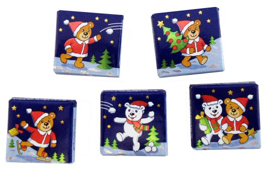 1200 St. "Weihnachts-Puzzle" (5 g) 