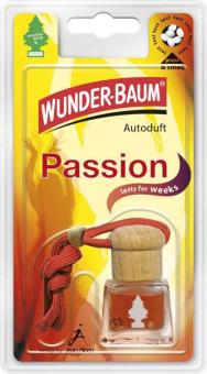 4 Wunderbaum Auto-Duftflakons "Passion" 
