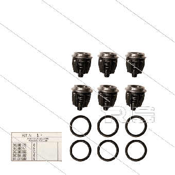 INTERPUMP Rep. Kit 1 Ventile (6 x) 