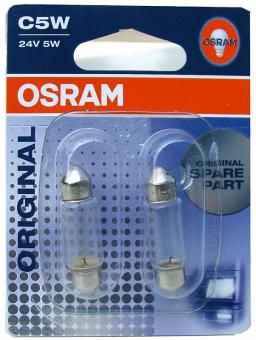 10 OSRAM Schlusslicht (Soffitte) 