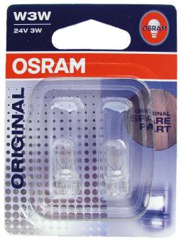 10 OSRAM Anzeigelampe (Glassockel) 