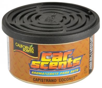 4 California Car Scents "Capistrano Coconut" 