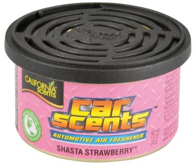 4 California Car Scents "Shasta Strawberry" 