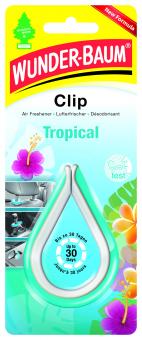 4 Wunderbaum Clip "Tropical" 