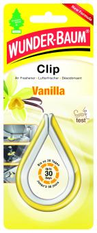 4 Wunderbaum Clip "Vanilla" 