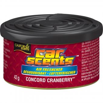 4 California Car Scents "Concord Cranberry" 