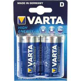 Varta High Energy, LR20, D, Mono, 2er Blister (5 Stück) 
