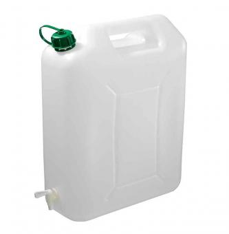 Wasserkanister, 20 Liter, mit Auslaufhahn 