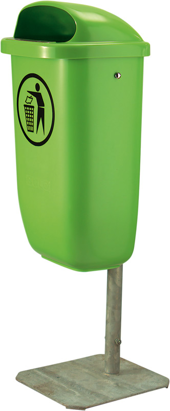 Poubelle de tri sélectif 50 L 3 flux